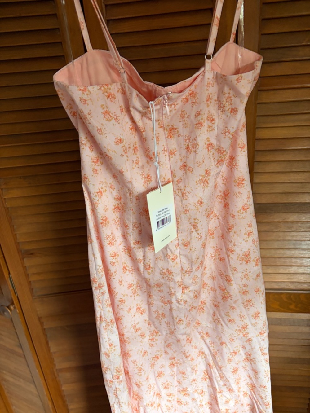 Peppermayo Pink Floral Maxi Dress - Picture 4 of 5